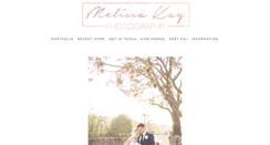 Desktop Screenshot of melissakayphotography.com